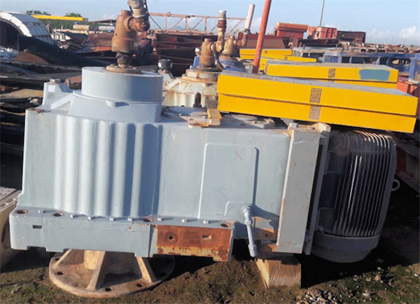 6 Units METSO Model 610-3S-MIL Leach Tank Agitators with Shafts and Paddles
